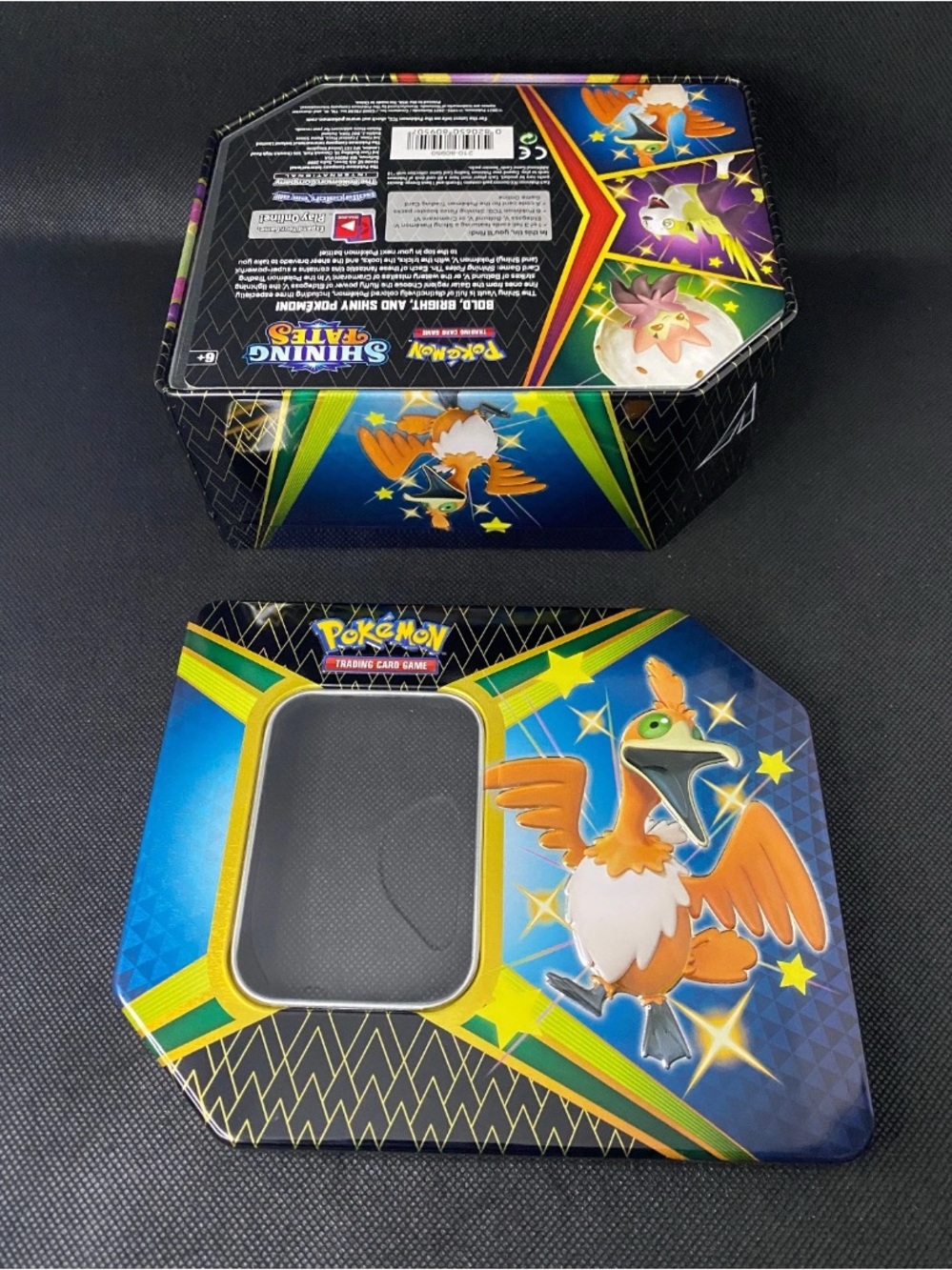 Cramorant V Empty Pokemon TCG Shining Fates Mega Tin